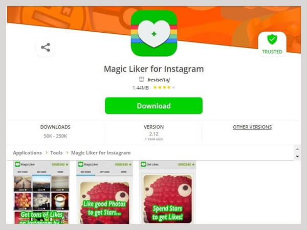 Magic Liker Instagram App 
